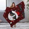 TU Cute Cat Christmas Throw Blanket Cozy Fluffy Sherpa Soft Warm Holiday Decor Gift Home Bedding Dorm Room
