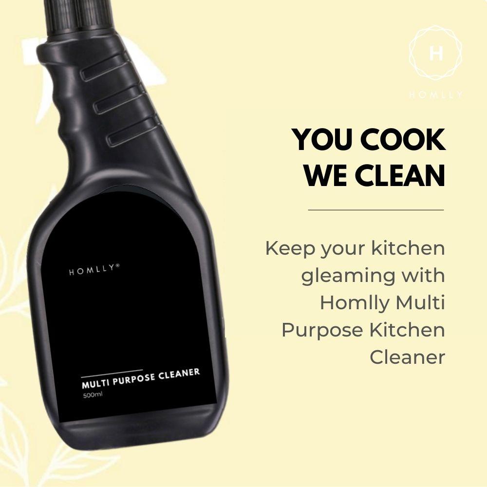 Homlly Multi Purpose Oil Grease Kitchen Cleaner Spray (500ml)