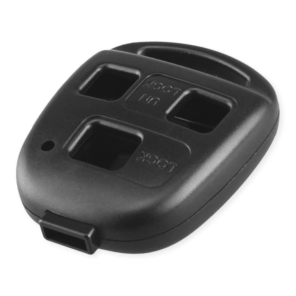 Capa de Chave de Carro Remota Para Toyota Corolla Land Cruiser Yaris Camry Rav4 Para Lexus Rx300 Es300 2/3 Botões Estojo de Chave Fob Logo