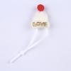 Knitted Hamster Christmas Hat Adjustable Pet Costume Headwear Cute Santa Beanie  Festive Dress-Up
