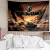 1PC World Of Tanks Epic Battles Tapestry, Unique Design Tapestry, Suitable for Bedroom,Livingroom, Playroom,Heartwarming Holiday Gifts