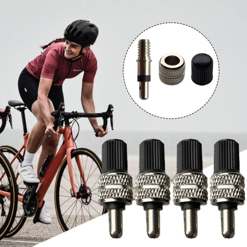 4db Nagy Szilárdságú Gumiabroncs Szelepmag Könnyű Szerelés Kerékpár Gumiabroncs Szelepek Kerékpár Kiegészítők