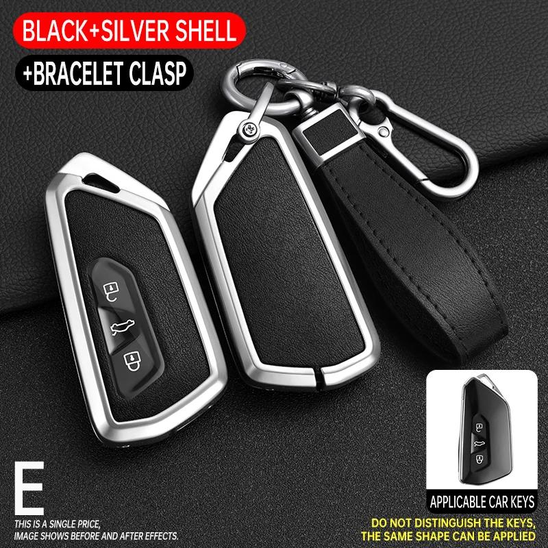 Custodia Cover per Chiave Auto per VW Volkswagen Golf 7 8 Git MK8 ID.3 ID.4 Cupra Formentor Skoda Octavia A8 SEAT Leon MK4 2020 2021