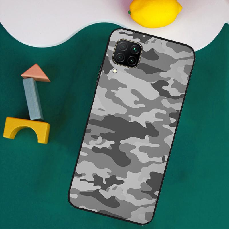 Green Camouflage For Huawei Nova Y73 Y72 Y70 Y90 Y60 Y61 Y91 12s 12i 11i 8i 9 10 SE P40 Lite P30 P60 Pro Case