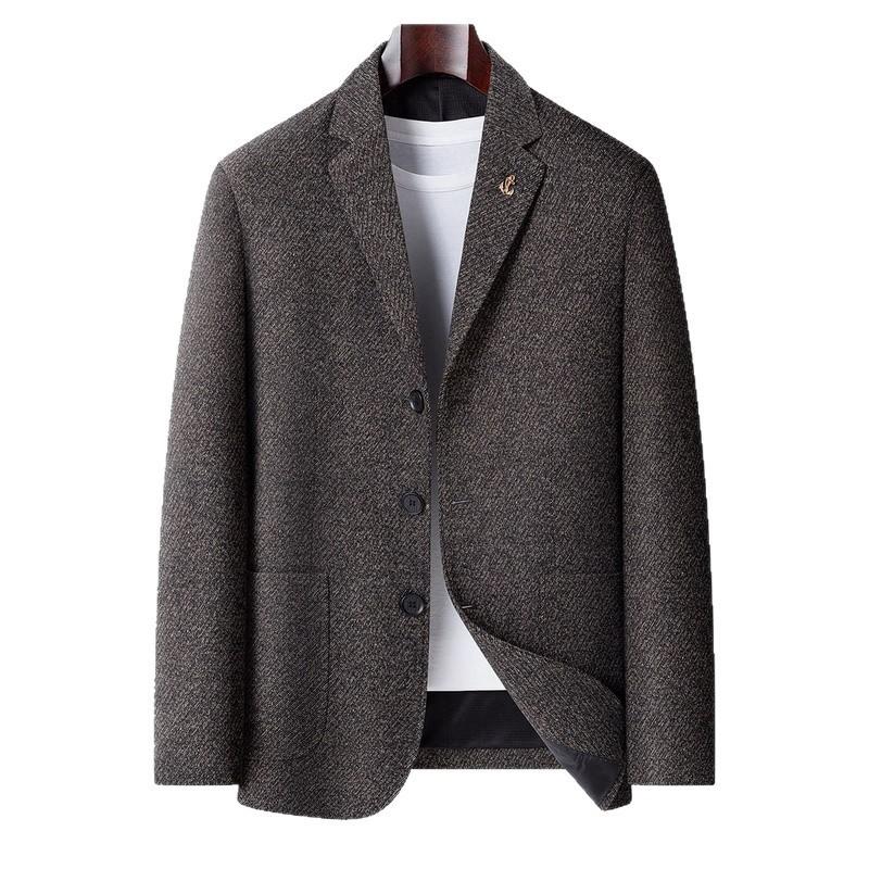 Mens Oversized Slim Fit Solid Color Casual Blazer Lightweight Business Suit Jacket 2025