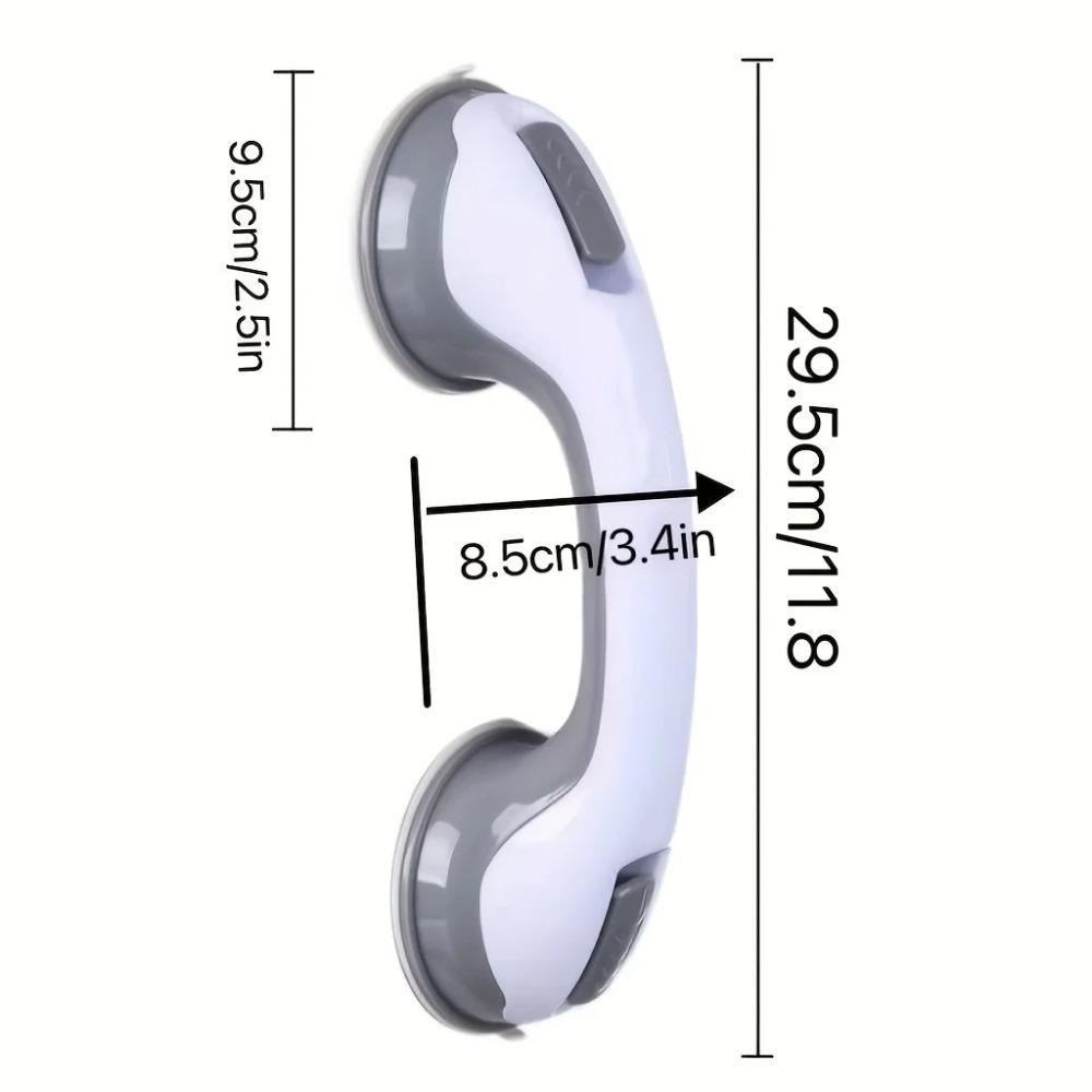 3/2/1PC Shower Handle Grab Bars For Bathtubs Showers Suction Grab Bar Bathroom Bathtub Bath Handles Handicap Elderly Seniors Safety Grip