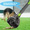 Jaw Clamp Long-Handle Dog Pooper Scooper Heavy Duty Poop Scooper For Puppy Cat Waste Picker Pet Cleaning Shovel Tools Anti-Rust