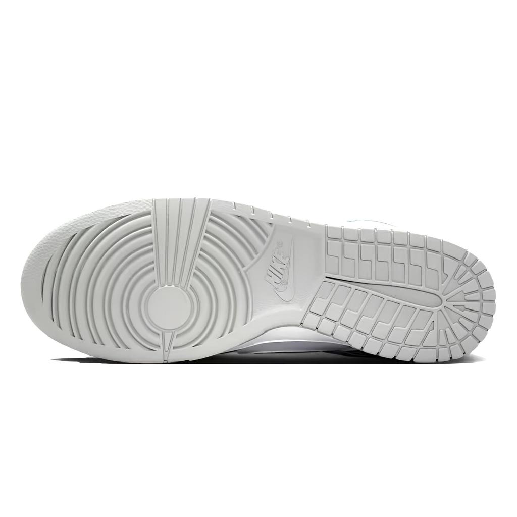Nike Dunk Abrasion Resistant Breathable Abrasion Resistant Breathable Low top Skateboard Shoes Unisex Gray White HF5441-105(Team1704-)