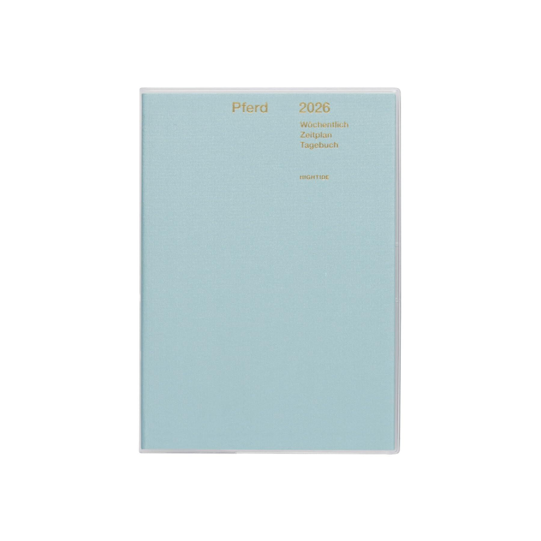 Hightide 2026 Mint B6 Weekly Block Starts March 2026 Weekly Schedule Book Planner/Papillon / / /