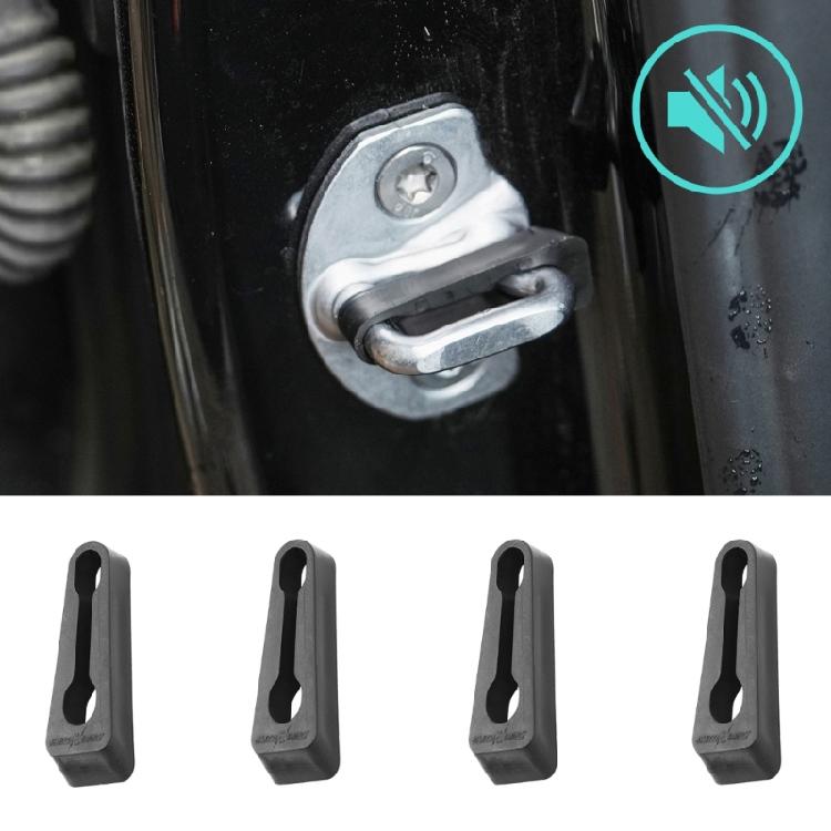 Car Door Lock Silencers Cushions Auto Lock Buffer Pads Soundproofing Door Lock Dampers Vehicle Accessories for Car