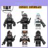 Star Wars Klonovaní vojáci Špatná várka 6ks Stavebnice Mini figurky Hračka