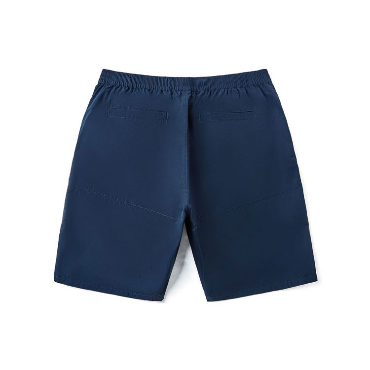 Vans Woven Elastic Waist Sports Mid-Rise Loose Shorts Men shorts Dark-Blue VN0A4P5DLKZ