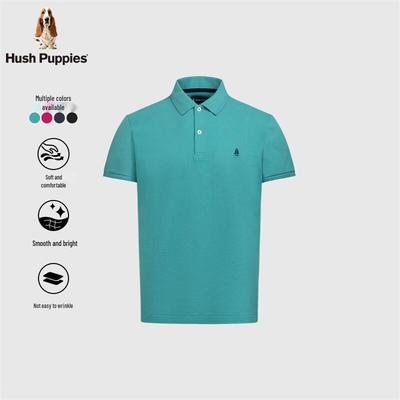 Hush Puppies Men's Soft Breathable Cotton Polo Shirt