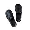 Soft-soled black small leather shoes women's new shoes British style flat-soled single shoes versatile