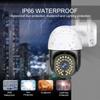 3MP Tuya Outdoor Wireless HD Night Vision Camera with Optional POE Power and PTZ Function