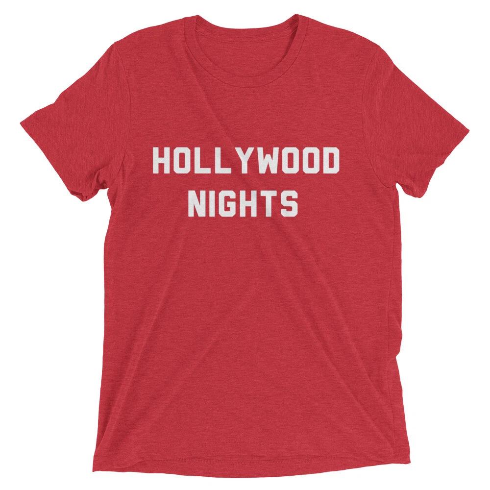 

Hollywood Nights t-shirt, Classic Rock, California,Bob Seger, Los Angeles,Music M