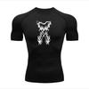 Men's T-shirt Running Sport Compression Jogging Fitness Moisture-Wicking Fashion Tops Tee Quick Dry Gym Casual Running Workouts