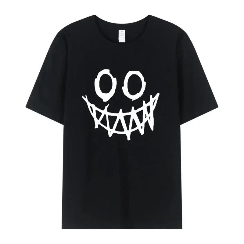 Cool Devil Print  Personalized Tshirt Comfortable and Fashionable Unisexs and Womens T Shirt Devil Pattern Design