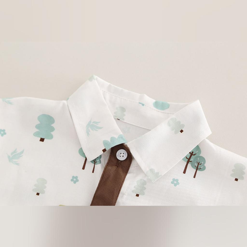 Uformelt langermet sett for barn, komfortable hverdagsantrekk