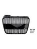 RS4 Style Front Honeycomb Mesh Grille Grill Fit    A4 B7 S-Line 2005-2008