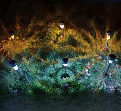 10PCS Outdoor Solar Landscape Lawn Lights, Outdoor Lights, Solar Courtyard Lights, Pathways, Courtyards, Lawns, Sidewalks,