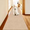 VOTUDX Hallway Runner 80 X 600 5 Mm Scratch Plain Suitable for Underfloor Heating Carpet, Adhesive, Cm, Thickness, Resistant, PU, Soundproof, Stylish,