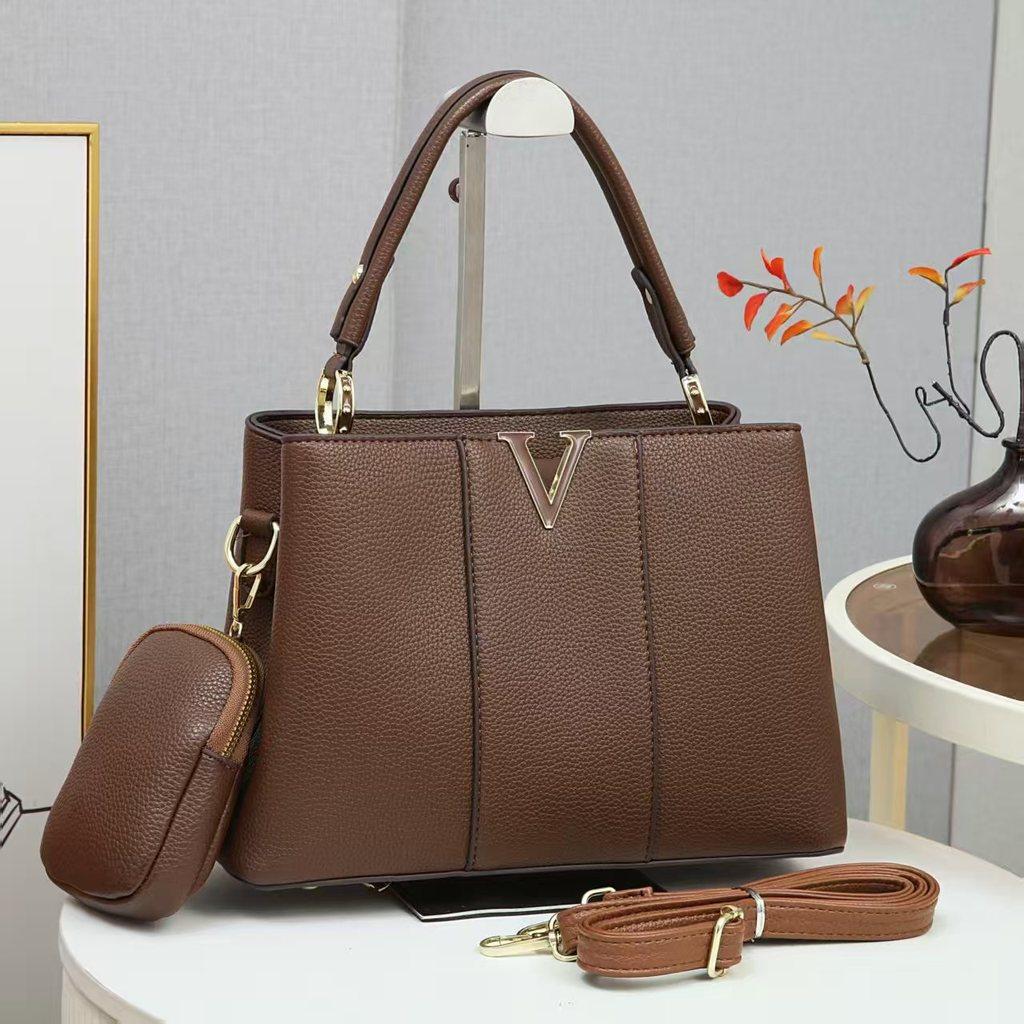 Urban Minimalist Pu Bucket Bag For Women With Zipper Closure For Daily Use