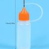 Precision Tip Applicator Bottle 10ml 4 Needle Tip Squeeze Bottles and 10 Tips for Acrylic Painting, DIY Quilling and Paper Craft