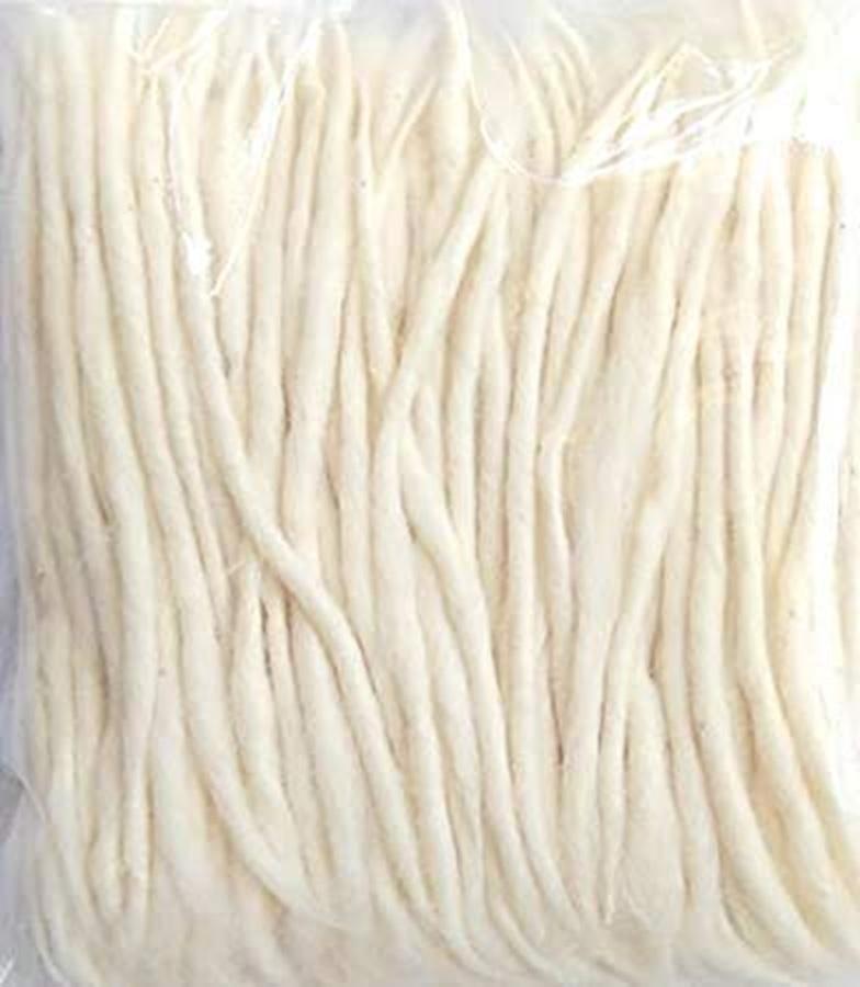 TreegoArt 100% Pure Cotton Batti For Puja, Aarti, Akhand Jyot, Mandir And Religious Ceremonies - 1000 Pieces Cotton Wicks For Diya
