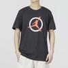 Jordan American Retro Sports Fitness Training Fashion Comfortable Breathable Round Neck Logo Print Short Sleeve Drop Shoulder T-Shirt DV8437-045