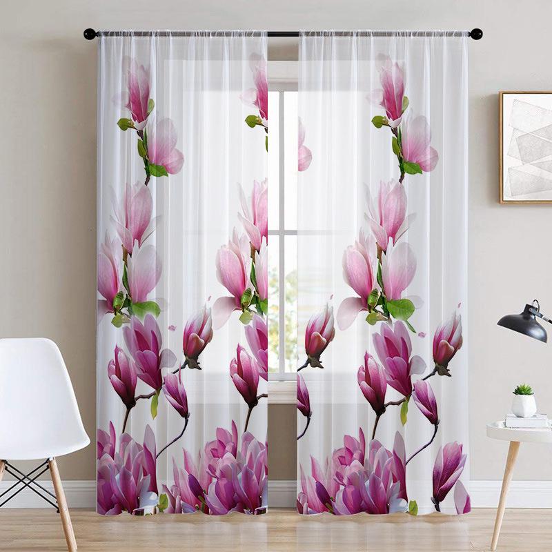 3D Digitaltrykk Chiffon Lett Gjennomsiktig Stoff - Bestselgende Mønster, Dropshipping Tilgjengelig
