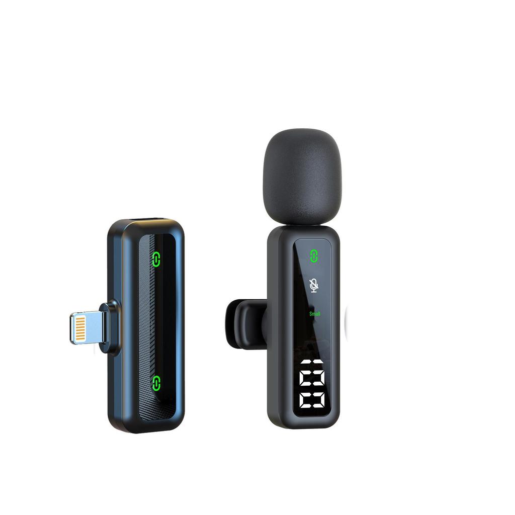 Microfono Lavalier Mini Wireless Bluetooth per Trasmissioni Live su Cellulare e Computer