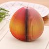 3D Fruit-Shaped Sticky Notes: Apple, Strawberry, Pear Design for Convenient Messages