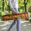 Waterproof Exercise Bag Floral Pattern Cylindrical Zippered