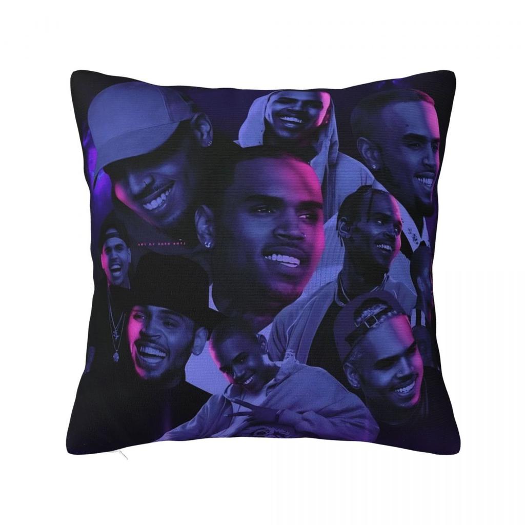 Chris Brown Breezy Bowl Xx Poster Pillow Case Funny Pillow Cover Soft Graphic Cushion Cover Pillowcases For Sofa Home Decorative
