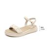 Sandals women's summer new beautiful sandals flat-soled thick-soled outer wear beach sandals children