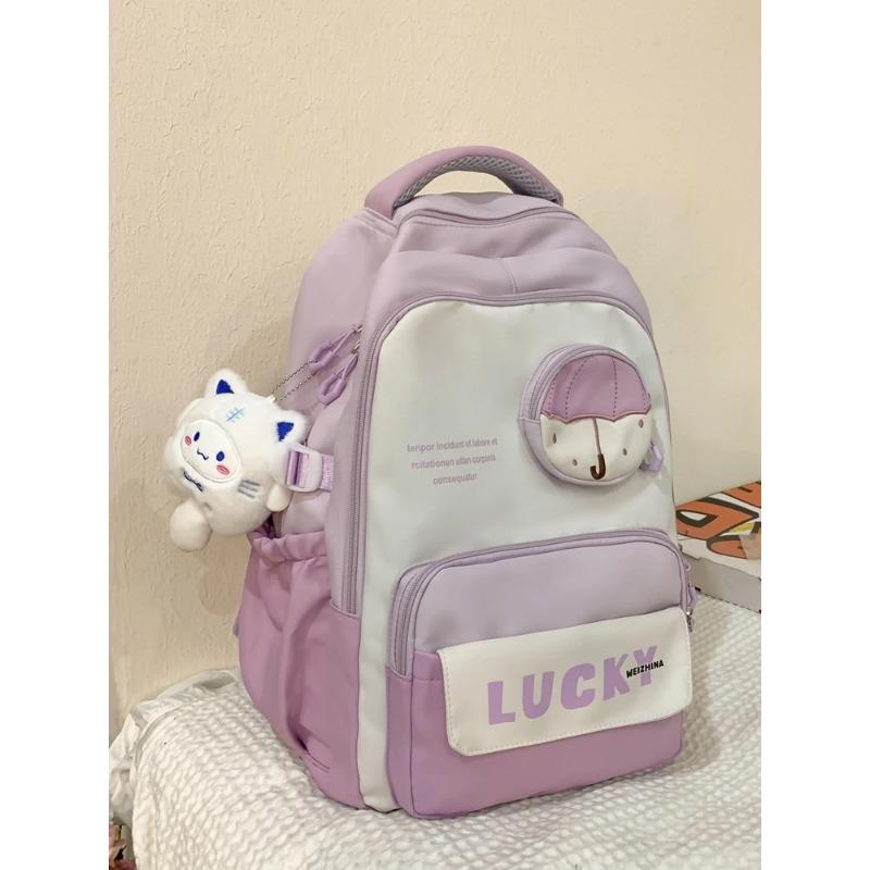 

Нейлоновая молния, высококачественный популярный рюкзак с мягкой ручкой, большой вместимостью, повседневный рюкзак из смоляной сетки, сумка в стиле колледжа