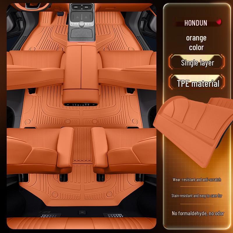TPE Floor Mats for 2025 Geely Galaxy M9 - Complete Interior Set