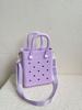 Women's EVA Handheld Tote Bag - Portable Commute Small Square Storage Bag