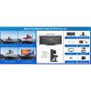 10.26" 64GB Dash Cam Car Stereo 4K IPS Touch Screen Wireless Apple Carplay & Android Auto Dual Len Recorder Bluetooth FM+Camera