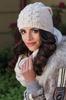 Violeta-Women' Beige Scarf