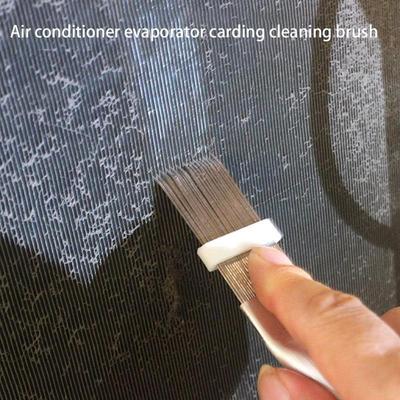 Folding Radiator Air Conditioner Fin Brush Repair Tool Coil Comb Cleaning Tool