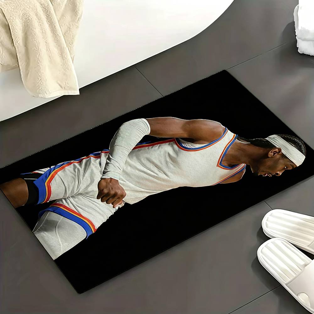 S-Shai G-Gilgeous Alexander Bedroom Decor Carpet for Living Room Thick Plush Study Floor Mat Home Fluffy Soft Rug