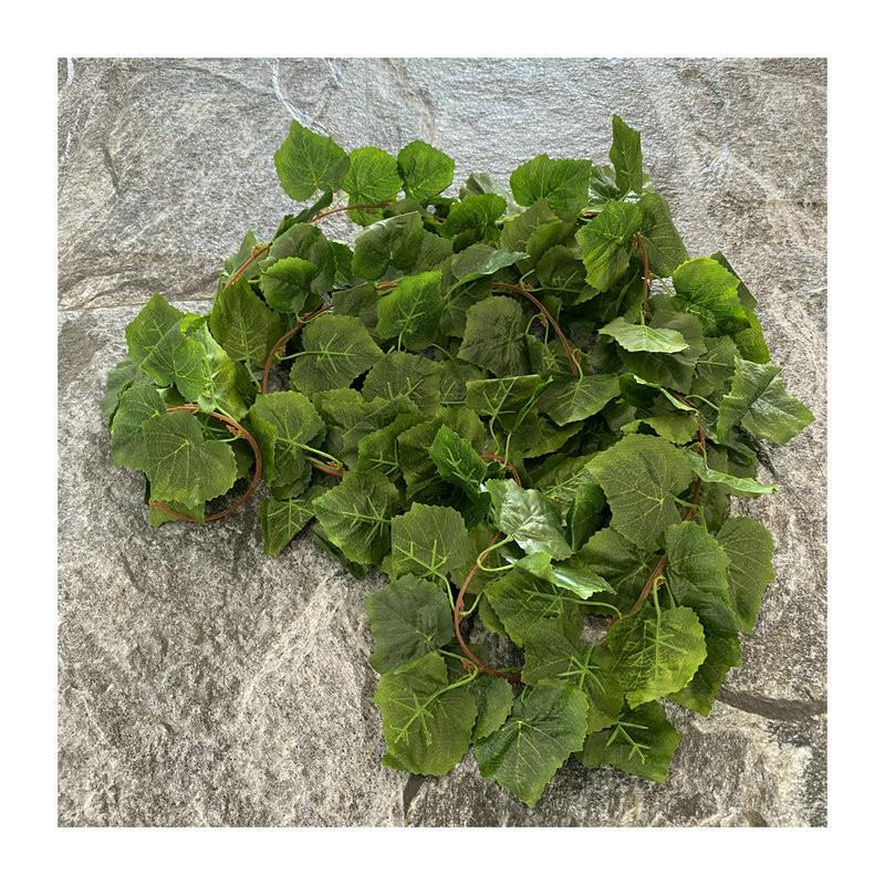 Artificial Green Vine Wall Hanging With Silk Screen Fabric For Home Decor And Office Space