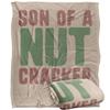 Elf Son Of A Nutcracker Blanket