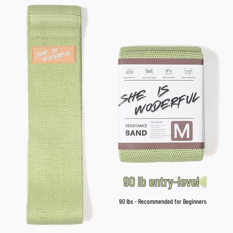 Saturday Wild Knit Elastic Resistance Band for Yoga, Squat & Workout Training