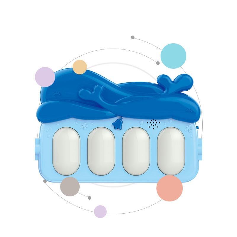 Interactive Educational Mat with Piano and Teethers
