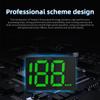Univerzální digitální GPS tachometr pro auto HUD Head-Up Display Zobrazení rychlosti KM/H MPH Systém alarmu překročení rychlosti
