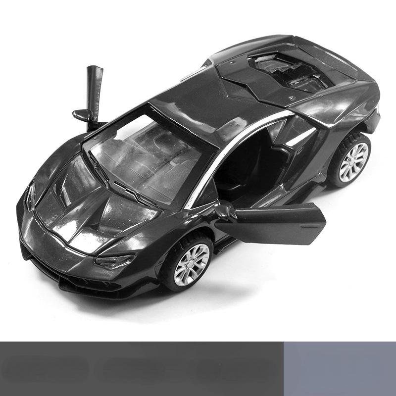 1:36 Simulation Lamborghini Alloy Sports Car Model Children's Toy Car Ornaments
