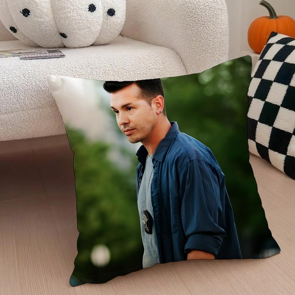 JJon Seda Cushion Cover Throw Pillow Cover Hidden Button Durable Polyester Chair Cushion